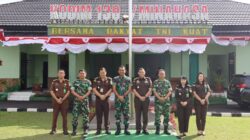Aspidmil Kejati Sulawesi Utara Lakukan Kunjungan Kerja Silahturahmi ke Kodim 1302 Minahasa